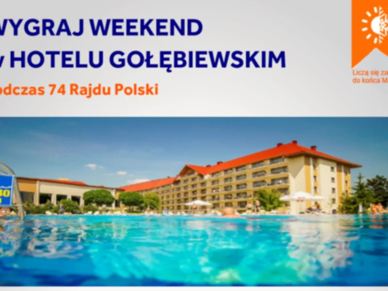 Wygraj weekend w Hotelu Gołębiewskim podczas 74 Rajdu Polski - zdjęcie