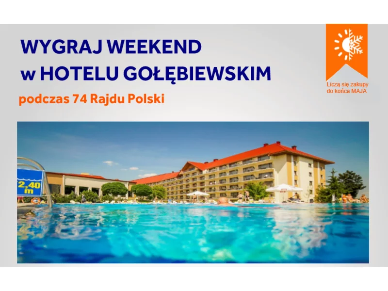 Wygraj weekend w Hotelu Gołębiewskim podczas 74 Rajdu Polski zdjęcie