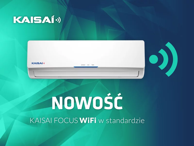 Nowe klimatyzatory KAISAI 2017 z funkcją WiFi w standardzie! - zdjęcie