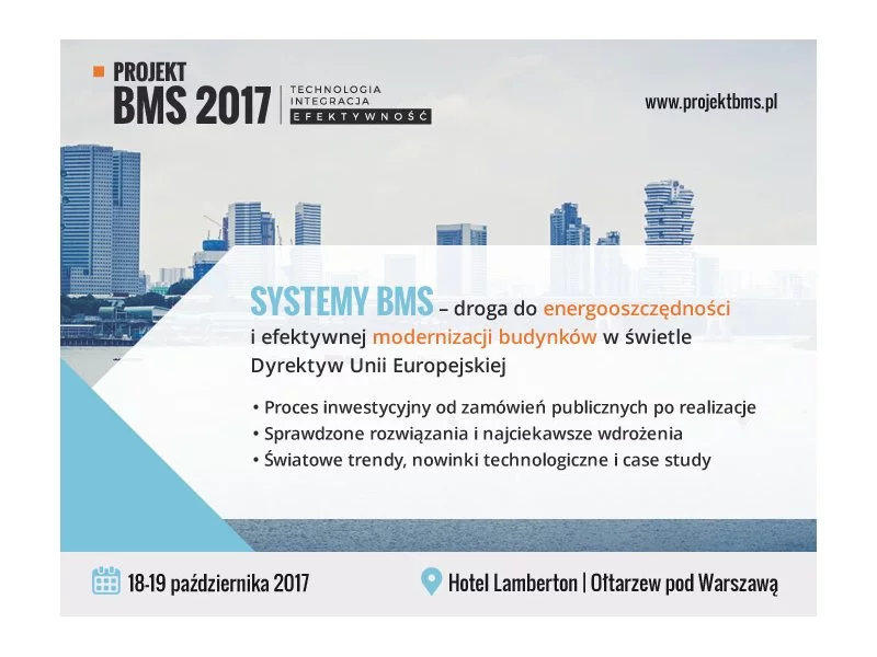 Ogólnopolska konferencja Projekt BMS 2017 zdjęcie