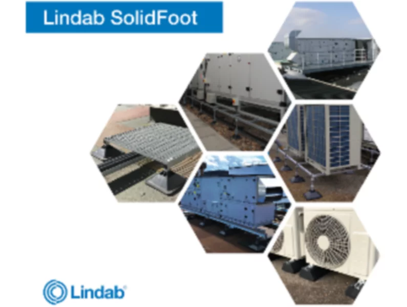 Lindab SolidFoot – nowy uniwersalny system podstaw i wsporników montażowych do urządzeń HVACR - zdjęcie