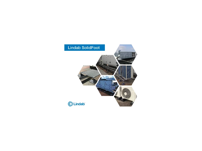 Lindab SolidFoot &#8211; nowy uniwersalny system podstaw i wsporników montażowych do urządzeń HVACR zdjęcie
