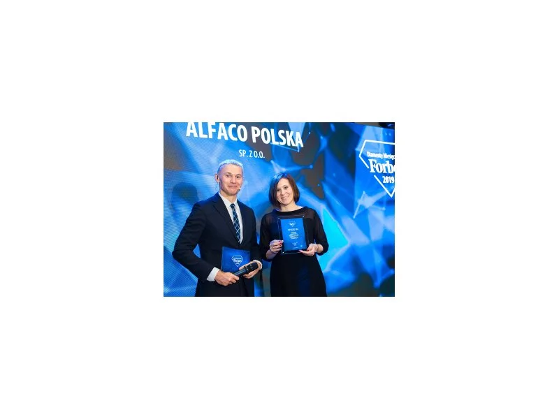 Diamenty Forbes 2019 - Alfaco Polska Sp. z o.o. na 12 miejscu zdjęcie