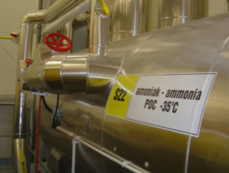 Detektory amoniaku w chłodniach i maszynowniach chłodniczych - zdjęcie