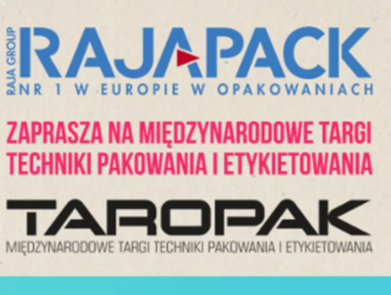 30. edycja targów Taropak z RAJAPACK - zdjęcie
