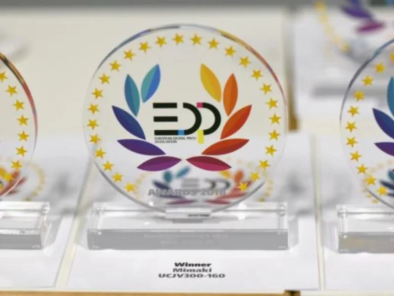 Mimaki nagrodzone dwiema prestiżowymi nagrodami EDP podczas targów FESPA 2018 - zdjęcie