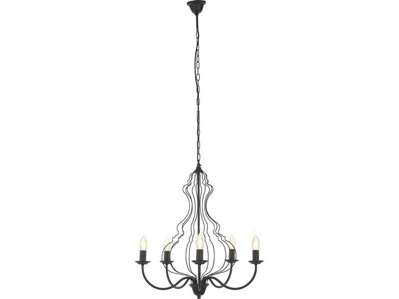 Sielski urok czerni i bieli - lampy sufitowe MARGARET marki Nowodvorski Lighting zdjęcie