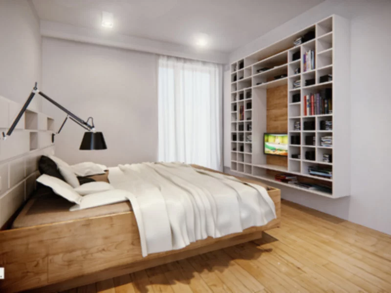 Wyrafinowane połączenie - apartament z marmuru i drewna - zdjęcie