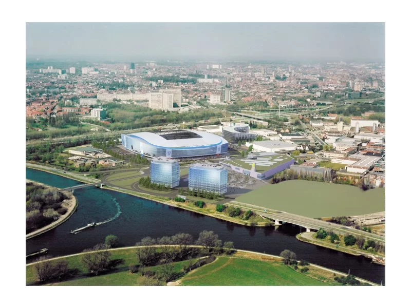 Ghelamco Arena &#8211; najnowszy i najbardziej nowoczesny stadion w Belgii zdjęcie