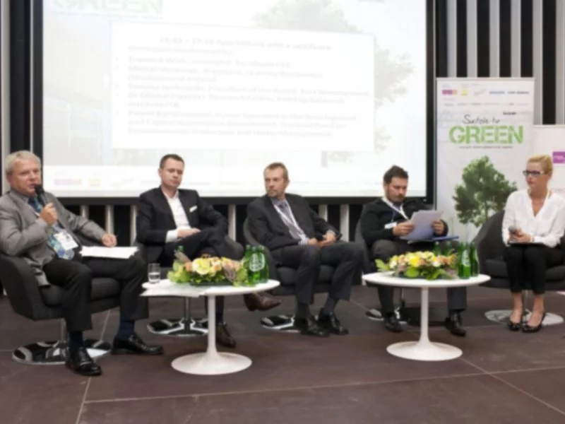 FORT Development propaguje ideę budownictwa zrównoważonego  podczas konferencji „Przełącz się na zielone” - zdjęcie