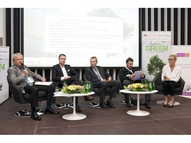 FORT Development propaguje ideę budownictwa zrównoważonego  podczas konferencji &#8222;Przełącz się na zielone&#8221; zdjęcie