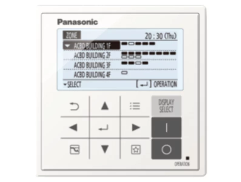 Panasonic CZ-64ESMC3: nowy sterownik systemowy z programatorem - zdjęcie