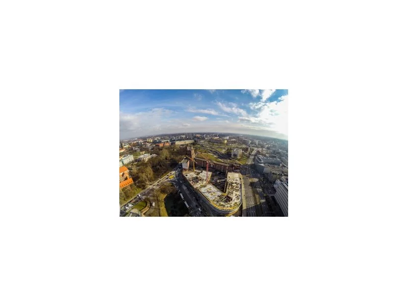 OVO Wrocław z ptasiej perspektywy zdjęcie