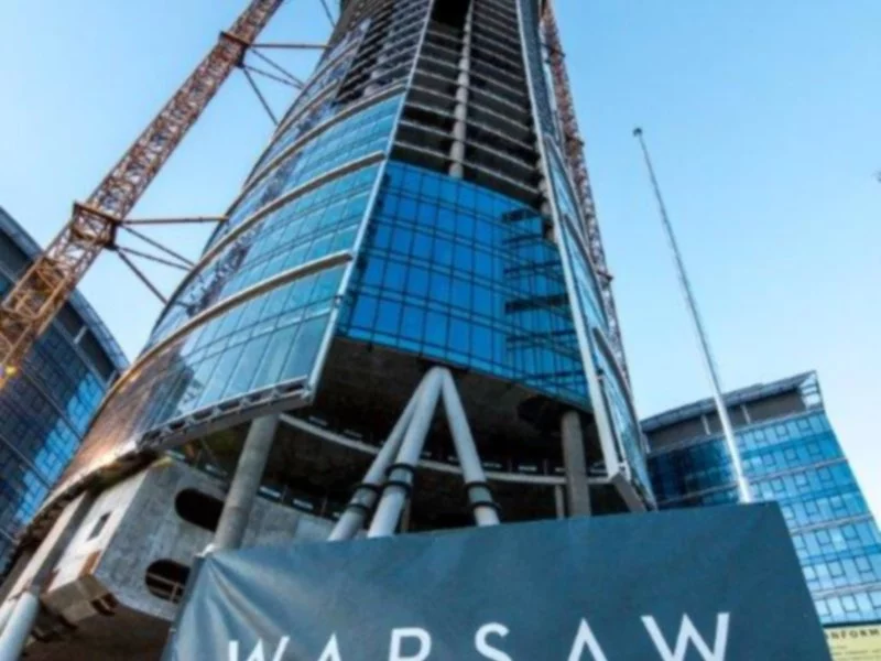 Warsaw Spire – symbol nowoczesnej i silnej gospodarczo Warszawy - zdjęcie