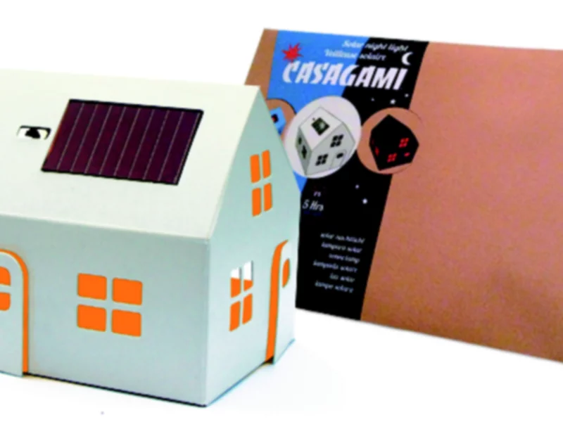 CASAGAMI - mały domek uczy dzieci wykorzystywać energię słoneczną - zdjęcie