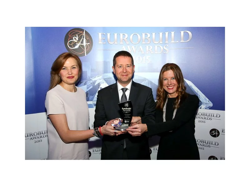 Grupa Doradztwa Nieruchomości EY laureatem nagrody Eurobuild Awards 2015 zdjęcie