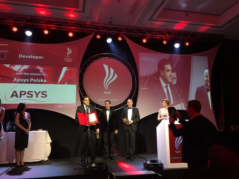 Apsys Polska potrójnie nagrodzony na CEE Retail Awards - zdjęcie