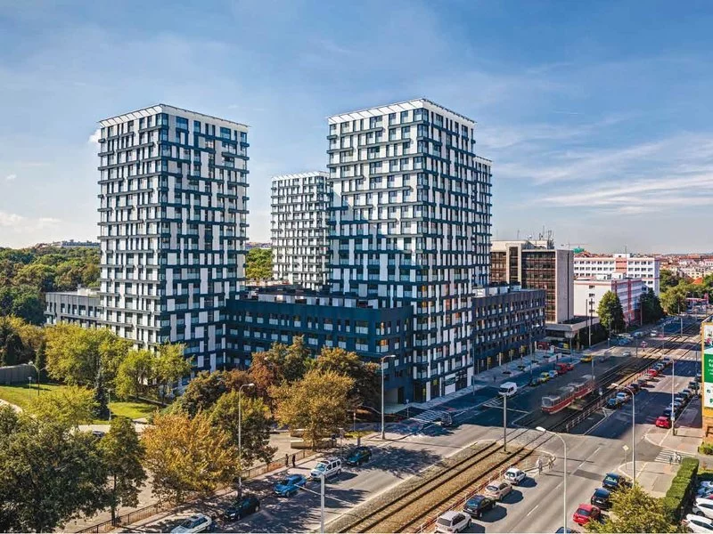 Metrostav wybudował 682 mieszkania w Residence Garden Towers w Pradze - zdjęcie