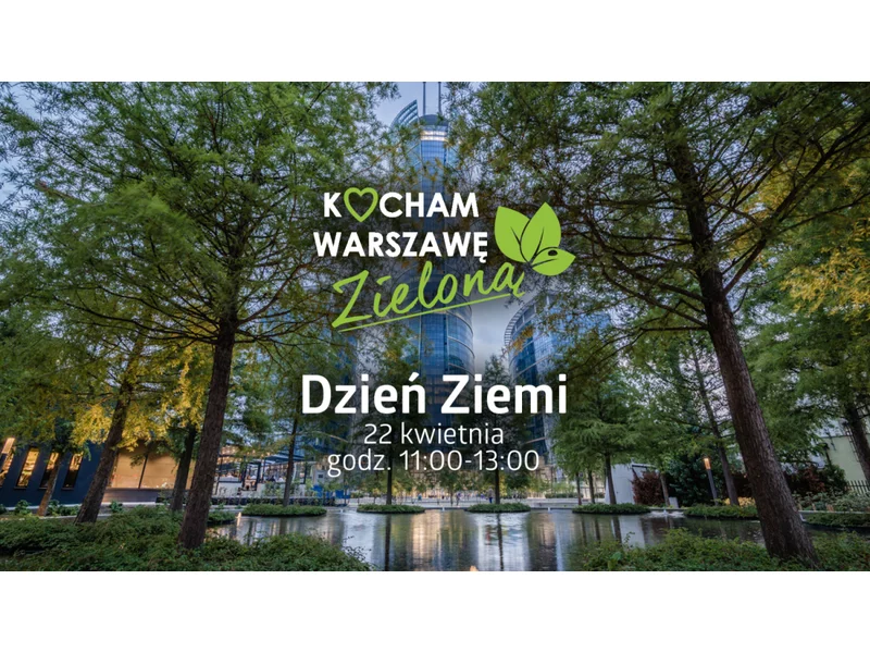 &#8222;Kocham Warszawę zieloną&#8221; &#8211; Dzień Ziemi na placu Europejskim zdjęcie