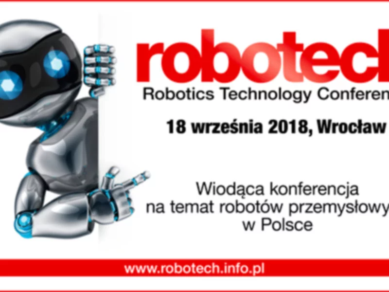 Konferencja ROBOTECH 18 września 2018 we Wrocławiu - zdjęcie
