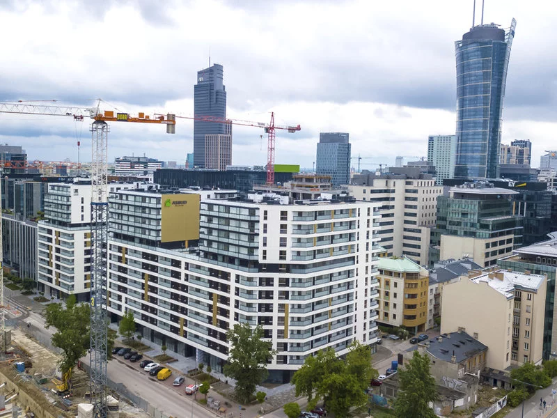 Asbud Group realizuje kolejny etap wielofunkcyjnego kompleksu powstającego w nowym centrum Warszawy - zdjęcie