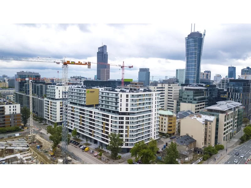 Asbud Group realizuje kolejny etap wielofunkcyjnego kompleksu powstającego w nowym centrum Warszawy zdjęcie