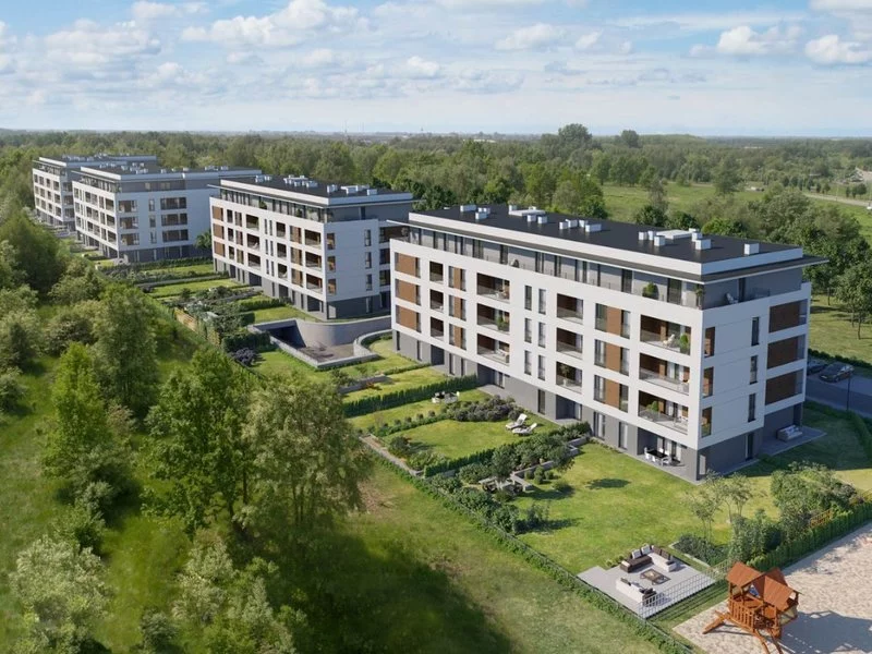 Nowe Miasto Polesie – nowoczesny kompleks mieszkaniowy w południowo-zachodniej Łodzi - zdjęcie