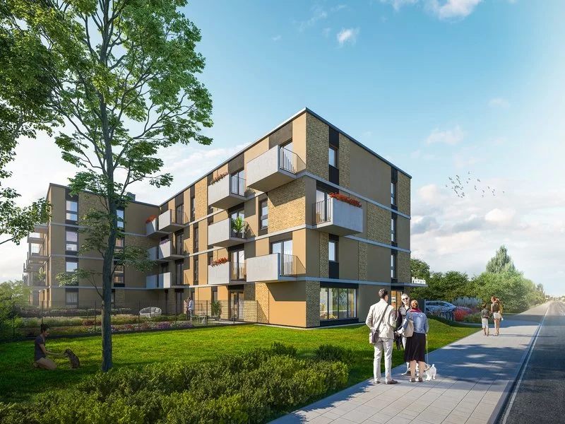 Apartamenty Ostródzka – nowoczesne osiedle mieszkaniowe na Białołęce - zdjęcie