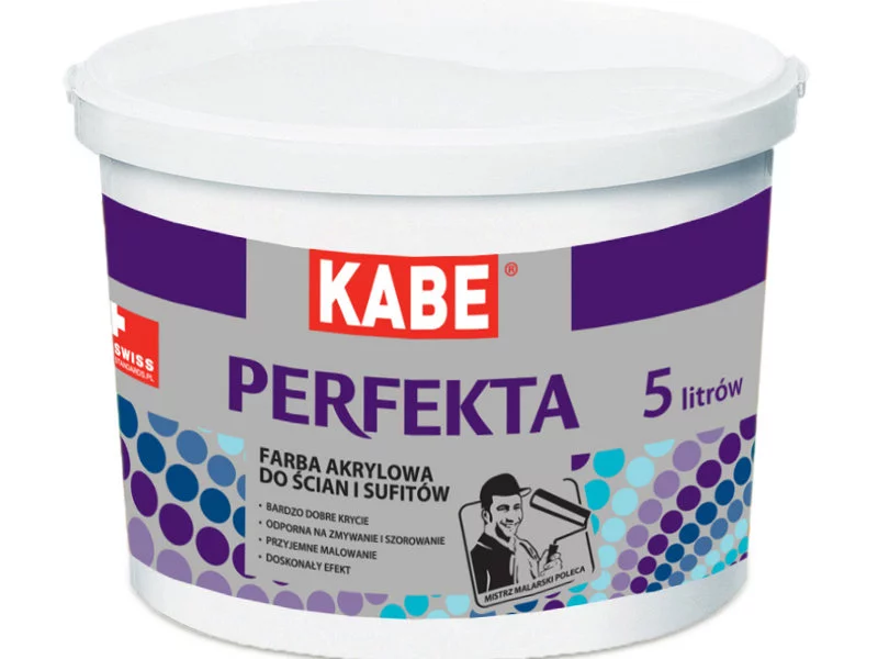 Produkty Farby KABE ze znakiem swissstandards.pl - zdjęcie