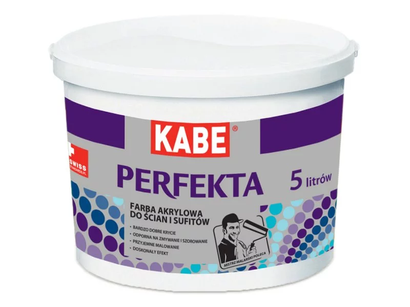 Produkty Farby KABE ze znakiem swissstandards.pl zdjęcie