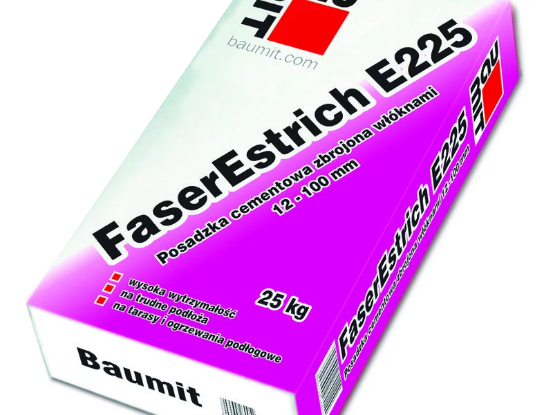 Baumit FaserEstrich E 225 – rozwiązanie dla każdej podłogi - zdjęcie