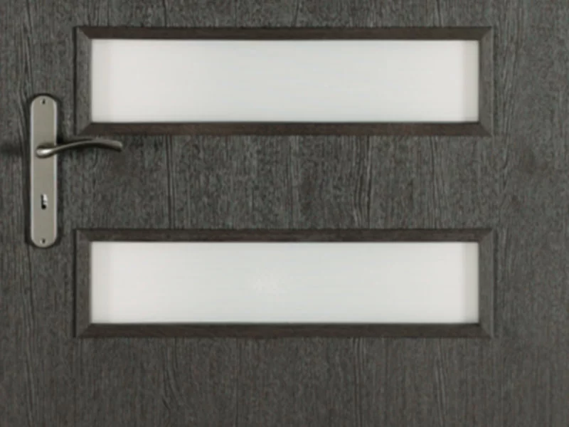 Poziome szklenia, drewno i aluminium najmodniejsze w stolarce drzwiowej - zdjęcie