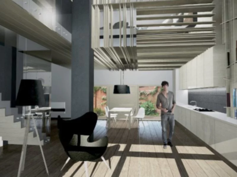 Mieszkanie pofabryczne – zwycięski projekt IV kategorii konkursu „Drewno w architekturze” - zdjęcie