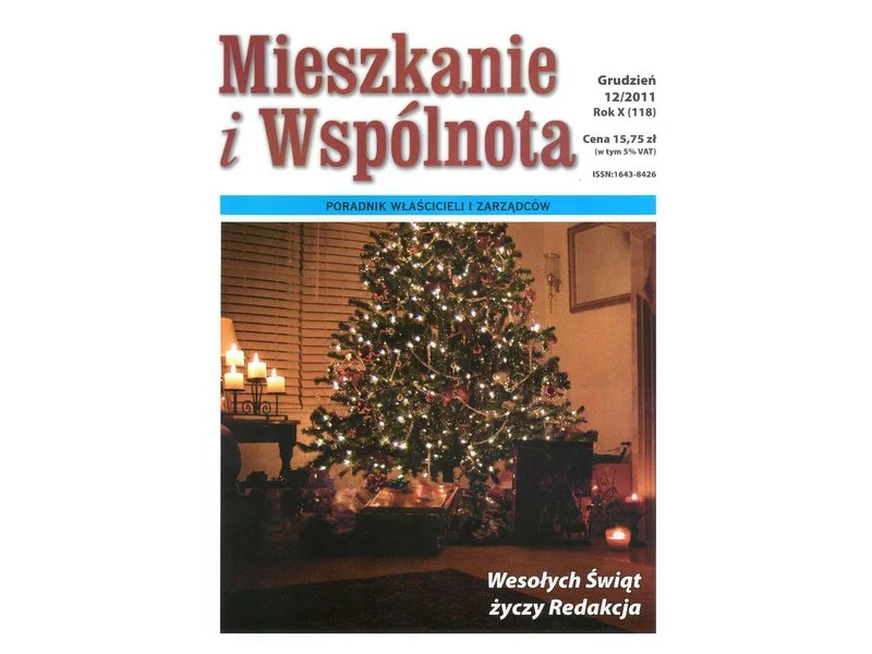 W numerze grudniowym &#8222;Mieszkanie i Wspólnota&#8221; (12/2011) zdjęcie