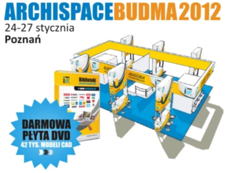 64 bezpłatne warsztaty projektowe – ARCHISPACE BUDMA 2012 - zdjęcie