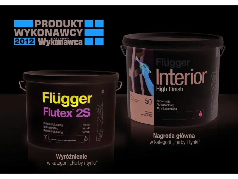 Flügger Interior High Finish nagrodzony tytułem Produkt Wykonawcy 2012 zdjęcie
