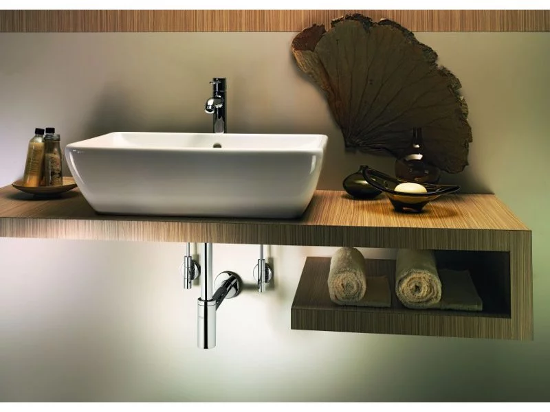 Eleganckie i funkcjonalne rozwiązanie do każdej umywalki: syfony i zawory odpływowe firmy Viega zdjęcie
