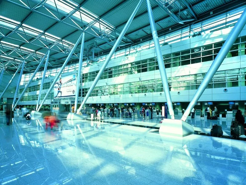 Szkło w projektach lotnisk - zdjęcie