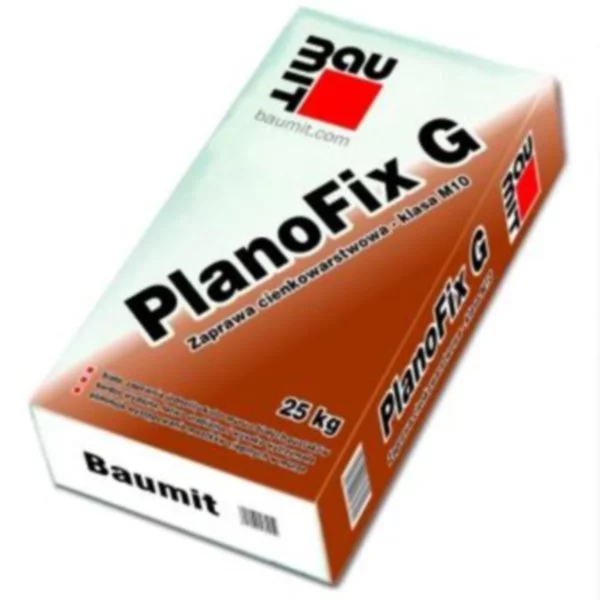 Baumit PlanoFix G – cienkowarstwowa zaprawa do silikatów i gazbetonu - zdjęcie