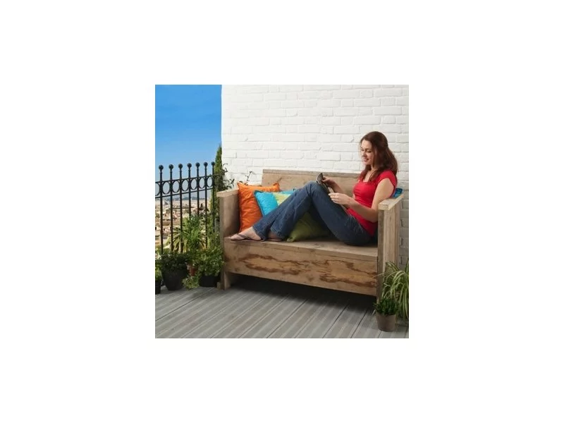 Ekologiczna ławka na balkon, taras lub do ogrodu zdjęcie