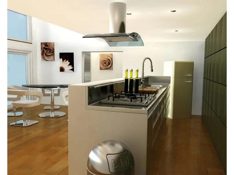 Łazienka i kuchnia na miarę singla zdjęcie