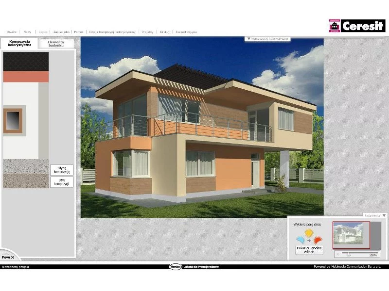 Aplikacja Ceresit VISAGE - zaprojektuj wygląd zewnętrzny swojego domu zdjęcie