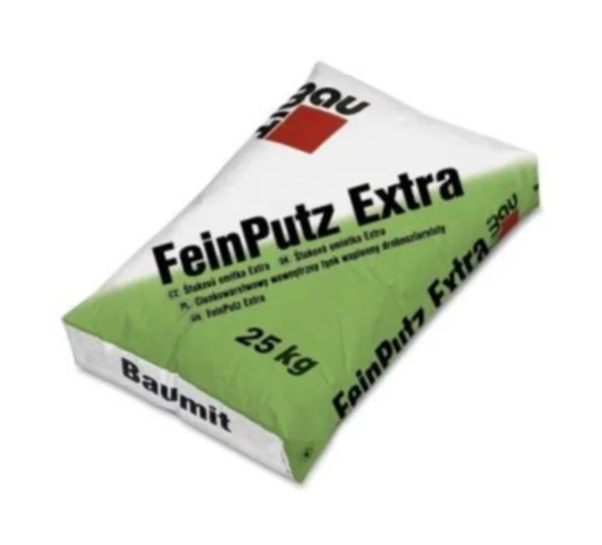 Baumit FeinPutz Extra – drobnoziarnisty tynk wewnętrzny - zdjęcie