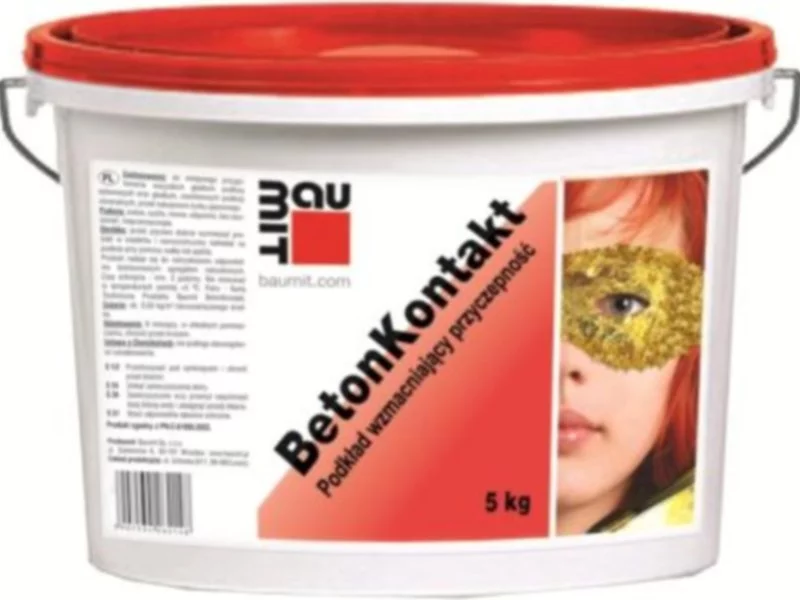 Baumit BetonKontakt – podkład wzmacniający przyczepność tynków gipsowych do betonu - zdjęcie