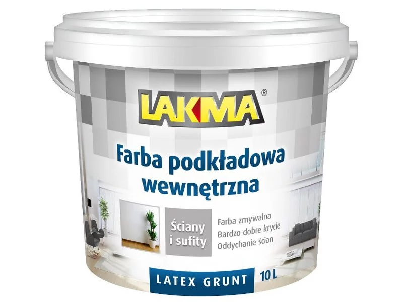 Nowość od Lakmy - farba podkładowa LATEX GRUNT zdjęcie