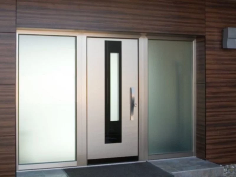Piękne i energooszczędne drzwi wejściowe - zdjęcie
