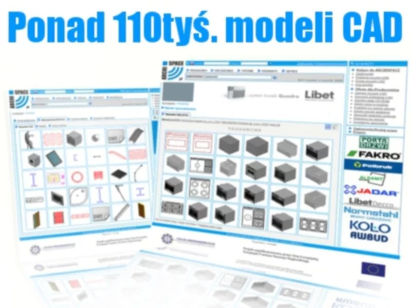 Już 100 tys. bezpłatnych modeli CAD dla projektantów na ARCHISPACE.PL - zdjęcie