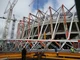 Konstrukcja białostockiego stadionu na finiszu - zdjęcie