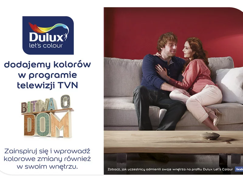 Dulux dodaje kolorów w programie „Bitwa o dom” - zdjęcie
