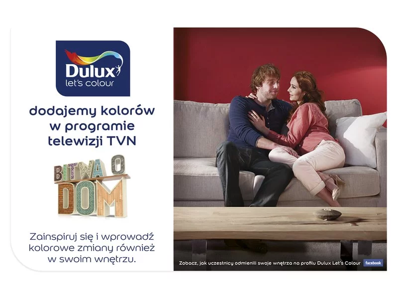 Dulux dodaje kolorów w programie &#8222;Bitwa o dom&#8221; zdjęcie